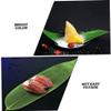 Garneck 50pcs Bamboo Leaves for Sushi and Food Decoration Traditional Bamboo Leaves for Rice Dumplings Japanese Cuisine and Table Display view 3