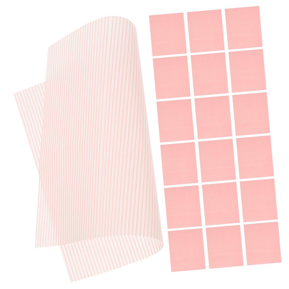BEBEMOKO 50sheets Food Packing Paper Non-stick Greaseproof Wraps for Sandwiches and Fried Foods for Restaurants Picnics and Parties