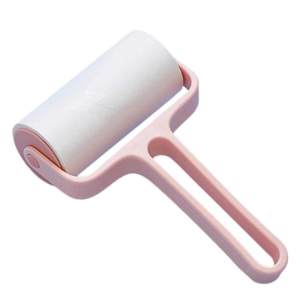 Hohopeti Extra Sticky Roller for Pet Hair Removal Portable Lint Remover for Clothes Furniture and Bedding Hair Picker Tool Pink