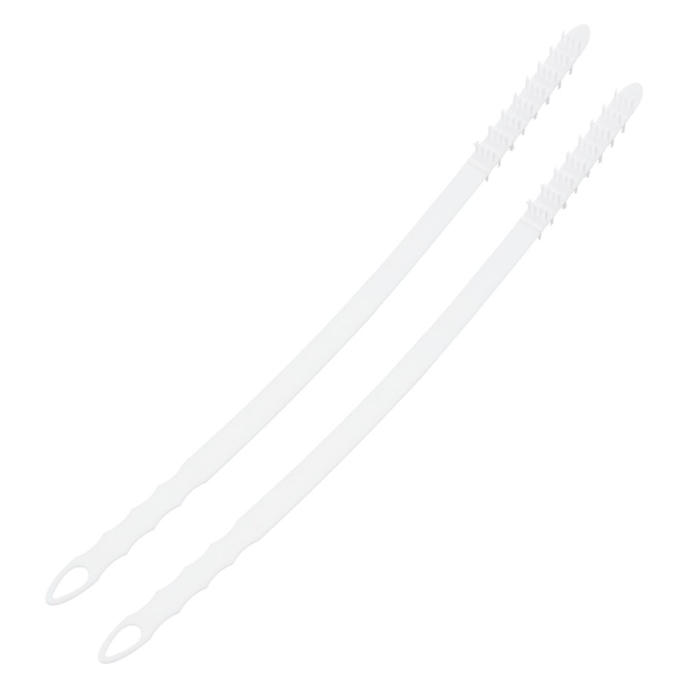 KOMBIUDA 2pcs Nylon Bristles Dryer Lint Brush Cleaning Brush for Washer Machine Dryer Vent