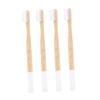 HAPINARY 4pcs Toothbrush Soft Bristles for Travel and Home Use Natural White Ergonomic Design for Comfortable Grip and Sustainable Oral Care view 1