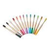 HAPINARY 4pcs Toothbrush Soft Bristles for Travel and Home Use Natural White Ergonomic Design for Comfortable Grip and Sustainable Oral Care view 2
