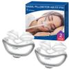 2 Packs Replacement Nasal Pillows for Airfit P10 Small, FSA/HSA Eligible, Lighter Weight and Better Seal, Replacement CPAP Supplies with Softer Silicone view 1