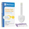WelCheck UTI Test Strips, Urinary Tract Infection Test for Home Use, Quick Accurate Results in 2 Min, Detects Leukocytes & Nitrite, Individually Packaged, 3 Pack view 1