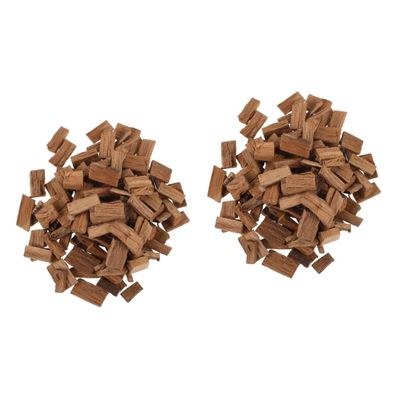 Garneck 2packs Whiskey Wine Oak Chips Pack Oak Cubes for Aging Whiskey Home Brewing French Chips for Wine Making