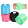 OSOLADY 4rolls Sponge Skin Mask Pre-wrap Tape Green Athletic Tape Sports Wraps Large Design view 1