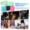 OSOLADY 4rolls Sponge Skin Mask Pre-wrap Tape Green Athletic Tape Sports Wraps Large Design view 4