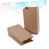 BCOATH 50pcs Food Grade Kraft Paper Bags Thick Pouch for Candy Party Favors for Weddings Birthdays Dessert Buffets view 3