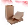 BCOATH 50pcs Food Grade Kraft Paper Bags Thick Pouch for Candy Party Favors for Weddings Birthdays Dessert Buffets view 4
