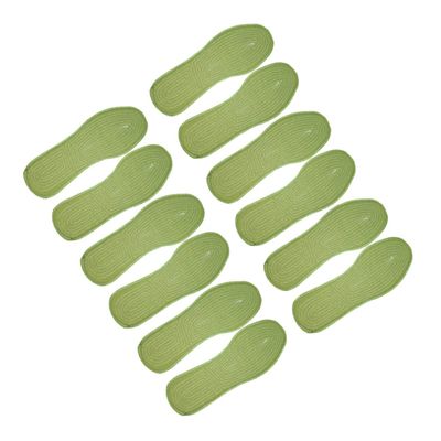 GARVALON 20pairs Breathable Absorbent Insoles Comfortable Shoe Pads for Men Women Non- Soft Cushioning for All Seasons for Training and Daily Use