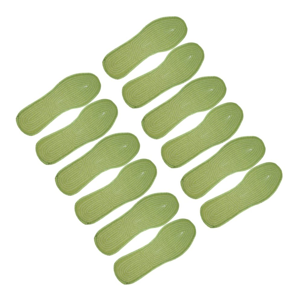 GARVALON 20pairs Breathable Absorbent Insoles Comfortable Shoe Pads for Men Women Non- Soft Cushioning for All Seasons for Training and Daily Use