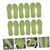 GARVALON 20pairs Breathable Absorbent Insoles Comfortable Shoe Pads for Men Women Non- Soft Cushioning for All Seasons for Training and Daily Use view 2