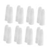 100pcs Slip Finger Cots for Typing Gloves Cut Finger Guards Cotton Fingertip Covers view 1
