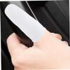 100pcs Slip Finger Cots for Typing Gloves Cut Finger Guards Cotton Fingertip Covers view 2