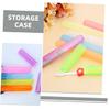 WOONEKY 21pcs Travel Toothbrush Container Toothbrush Holder Kit Soft Brush Travel Portable Case for Camping Vacation Hiking view 4