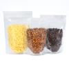 100 Pack Resealable Bags with Window for Food Storage,Stand Up Bags Small Resealable Bags,Pouch Food Packaging Heat Seal Bags for Candy,Jewelry, Foil, Bulk (Clear, 6.3x9.45 inch) view 1