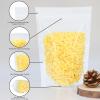 100 Pack Resealable Bags with Window for Food Storage,Stand Up Bags Small Resealable Bags,Pouch Food Packaging Heat Seal Bags for Candy,Jewelry, Foil, Bulk (Clear, 6.3x9.45 inch) view 2