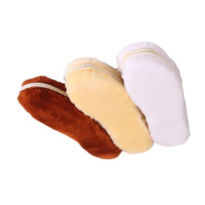 BCOATH 3pairs Warm Plush Insoles Thick Simulation Wool Shoe Pads for Men and Women Random Color for Winter Footwear Sports Activities and