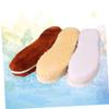 BCOATH 3pairs Warm Plush Insoles Thick Simulation Wool Shoe Pads for Men and Women Random Color for Winter Footwear Sports Activities and view 3