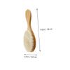 PLAFOPE 2pcs Detangling Brush Wool Shower Brush Soft Bristles for Scalp Massage view 2