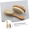 PLAFOPE 2pcs Detangling Brush Wool Shower Brush Soft Bristles for Scalp Massage view 3
