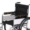 Vanideaoty Dog Paw Print Wheelchair Arm Pads Non Slip Armrest Covers for Chairs Adjustable Desk Chair Arm Covers Pressure Relief, Elderly, Senior view 1
