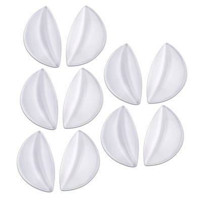 TOVINANNA 10pairs Orthopedic Insoles Flat Foot Arch Support Inserts for Women Men Running Walking