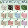 FnprtMo Personalized Christmas Wrapping Paper Wrapping Paper Roll with Name Personalized Wrapper with Repeating Name Santa Animals for Kids Girls Boys Birthday Anniversary Christmas view 2