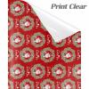 FnprtMo Personalized Christmas Wrapping Paper Wrapping Paper Roll with Name Personalized Wrapper with Repeating Name Santa Animals for Kids Girls Boys Birthday Anniversary Christmas view 4