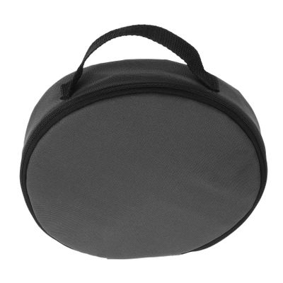 BRIGHTFUFU Summer Neck Cooler Bag Insulation Layer Portable Oxford Fabric Case for Neck Cooling Devices Convenient Organizer for Hot Weather Relief Grey