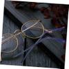 TOBBOMEY Metal Eyeglasses Replacement Temples Glasses Arms with Transparent Blue Covers Lightweight and Comfortable Easy to Install Durable Sunglasses Repair Parts view 3