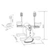180W Electric Rehabilitation Maine, Upper and Lower Limbs Physical Therapy Promotes Blood Circulation for Handicap Disabled Stroke Hemiplegia Training Equipment view 2
