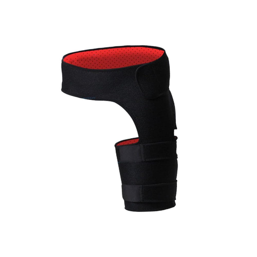 SOESFOUFU Adjustable Compression Hip Brace for Leg Support Durable Thigh Protector for Groin Hamstring and Sciatica Injuries Breathable Material for Comfort and Recovery