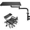 Adjustable Distance and Height Wheelchair Lap Tray for Adults - Perfect Wheelchair Accessory for Writing, Reading, Eating, Playing Computers, Chess view 1