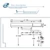 Adjustable Distance and Height Wheelchair Lap Tray for Adults - Perfect Wheelchair Accessory for Writing, Reading, Eating, Playing Computers, Chess view 2