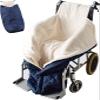 EHVYBDX Wheelchair Warm Blanket - Lightweight Wheelchair Blanket for Adult Universal Wheelchair Accessory for Lower Body - Legs and Feet view 1