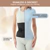 Allaugh Postpartum Belly Band for Women: Abdominal Binder Post Surgery, C Section Waist Trainer, Breathable Belly Wrap, Adjustable Support for After Birth Back Pain & Weak Core, Easy Put On Take Off view 4