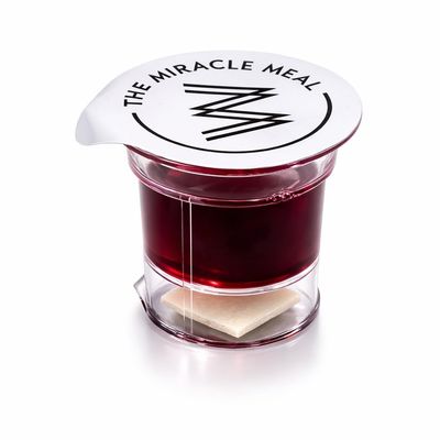 Pre Packaged Communion PLUS Cups | Box of 100 with Juice and Wafer