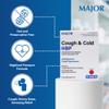MAJOR Cough and Cold HBP Tablets - Antihistamine and Cough Suppressant for People with High Blood Pressure - Dextromethorphan HBr, Chlorpheniramine Maleate - 16 Count (24 Pack) view 3