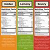 Laxmis Delights Flaxseed Spread Variety Pack - Try All 3 Flavors | Spicy and Unique | Organic, Vegan, Gluten Free, Dairy Free, All Natural, Non-GMO, Omega 3s | 9-pack, single-serving pouches view 2