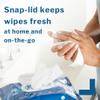 McKesson Washcloth Wipes for Adults, Scented (3 Pack, 144 Washcloths) Disposable Wash Cloths for Body - No-Rinse Formula with Snap Lid - Good for Incontinence and Elderly - 48 Wipes Per Pack view 3