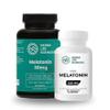 SIERRA LIFE SCIENCES Melatonin Bundle | 30mg Watermelon Gummies & 120mg High-Dose Capsules | Advanced Sleep Aid for Adults | Vegan & Non-GMO view 1