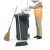 NOLITOY Industrial Broom Dustpan Heavy Duty Cleaning Tool Long Handle for Suitable for Home Office Restaurant view 4