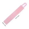 Healeved Flocking Back Strip Lotion Tanning Back Applicator for Cream Fake Tan Applicator for Self Tanner Cream Your Handled Long Pink Fiber view 2