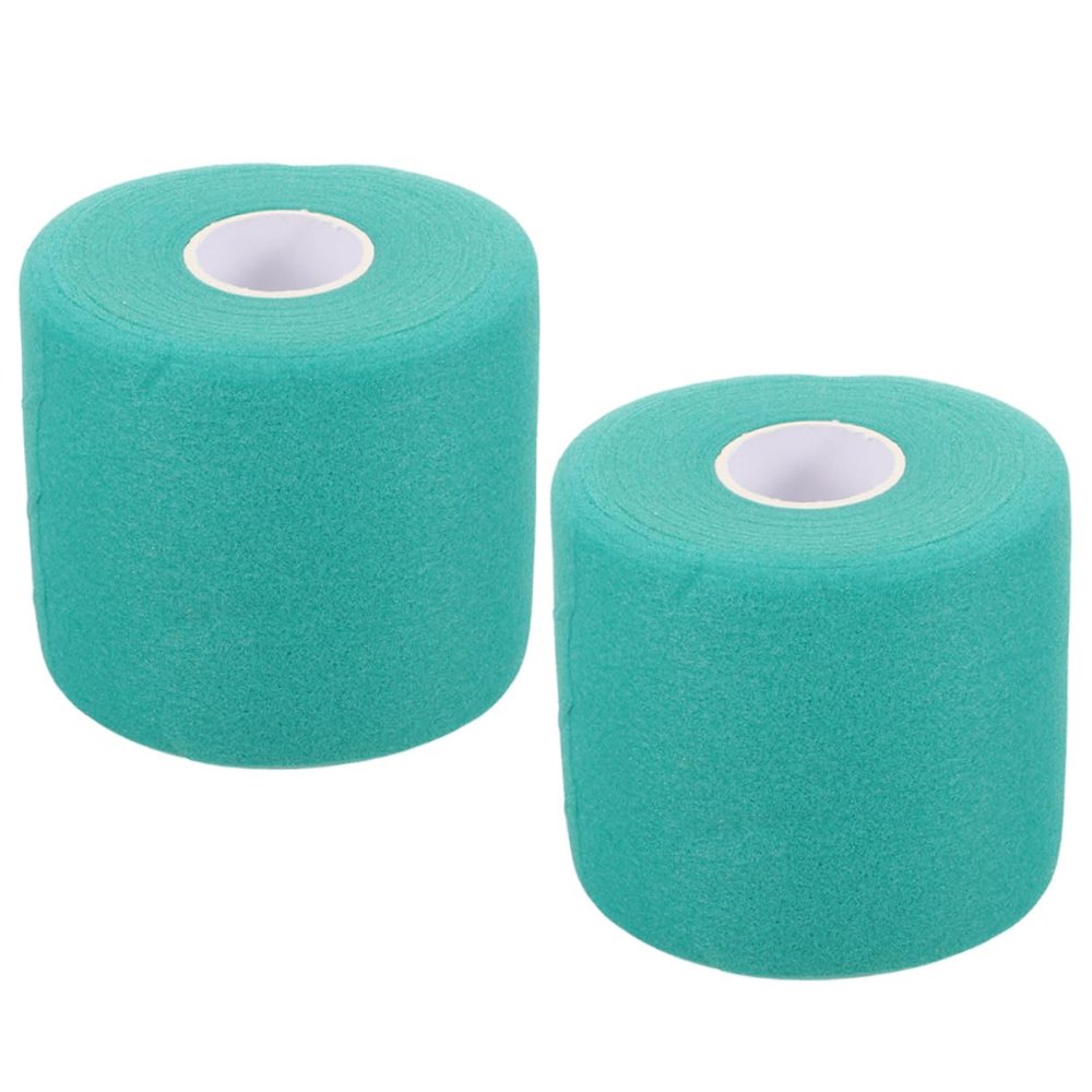 BCOATH 2rolls Athletic Tape Multi-Function Sports Wrap Wrist Protective Tape Comfortable for Skin