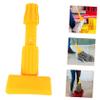 Gogogmee 2pcs Detachable Mop Head Mop Holder Replacement Easy to Install Handle Accessory for Efficient Cleaning and Stain Removal view 3
