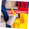 Gogogmee 2pcs Detachable Mop Head Mop Holder Replacement Easy to Install Handle Accessory for Efficient Cleaning and Stain Removal view 4