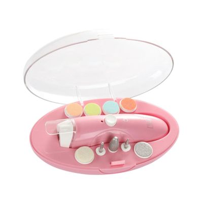 Healeved Nail File Set Multi-purpose Grinding Heads for Adults Boy Girl and Pets Lightweight with Luminous Lamp Quiet Motor Durable Material for Home Manicure