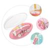 Healeved Nail File Set Multi-purpose Grinding Heads for Adults Boy Girl and Pets Lightweight with Luminous Lamp Quiet Motor Durable Material for Home Manicure view 3