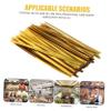 BUTIFULSIC 2400pcs Gold Candy Bags Sealed Cellophane Pouches Drawstring Ties Wrapping Ties for Treats Bread view 4